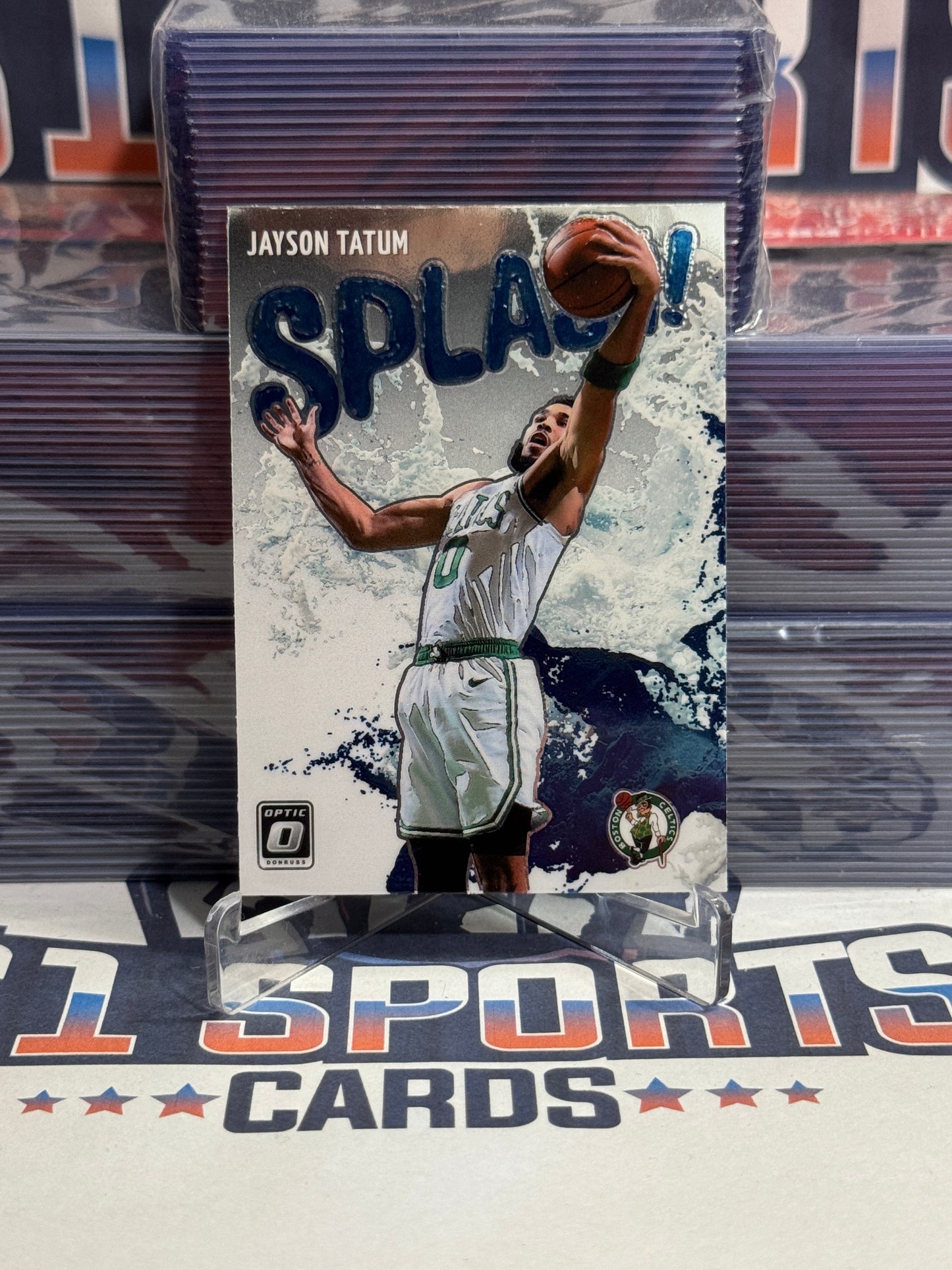 2021 Donruss Optic (Splash!) Jayson Tatum #12