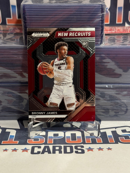 2024 Panini Prizm Draft Picks (New Recruits) Bronny James Rookie #2