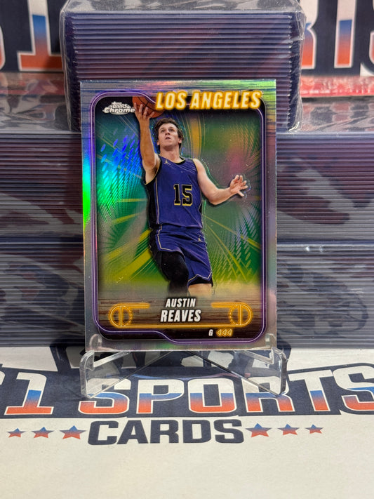 2024 Topps Chrome (Refractor) Austin Reaves #87