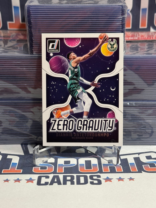 2024 Donruss (Zero Gravity) Giannis Antetokounmpo #6