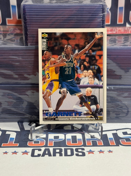 1995 Upper Deck Collector's Choice Kevin Garnett Rookie #275