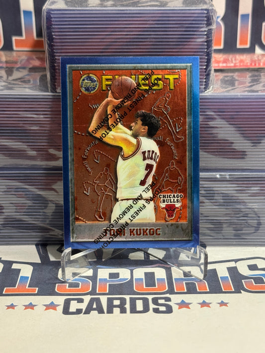 1995 Topps Finest Toni Kukoc #108