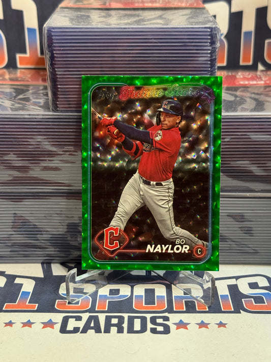 2024 Topps (Green Foil, Future Stars 285/499) Bo Naylor #191