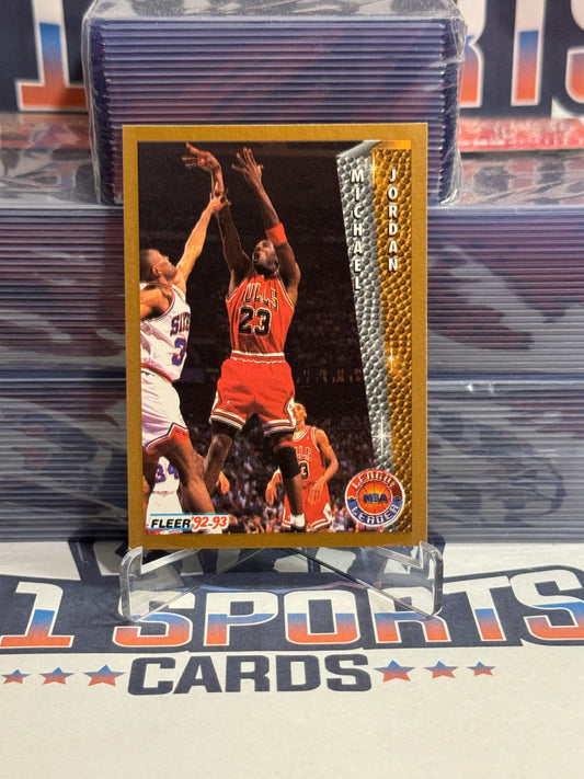 1992 Fleer (League Leader) Michael Jordan #238