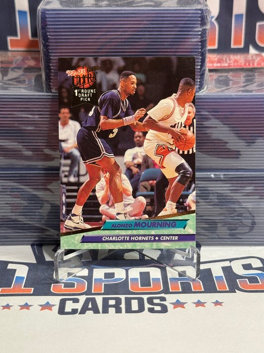 1992 Fleer Ultra Alonzo Mourning Rookie #193