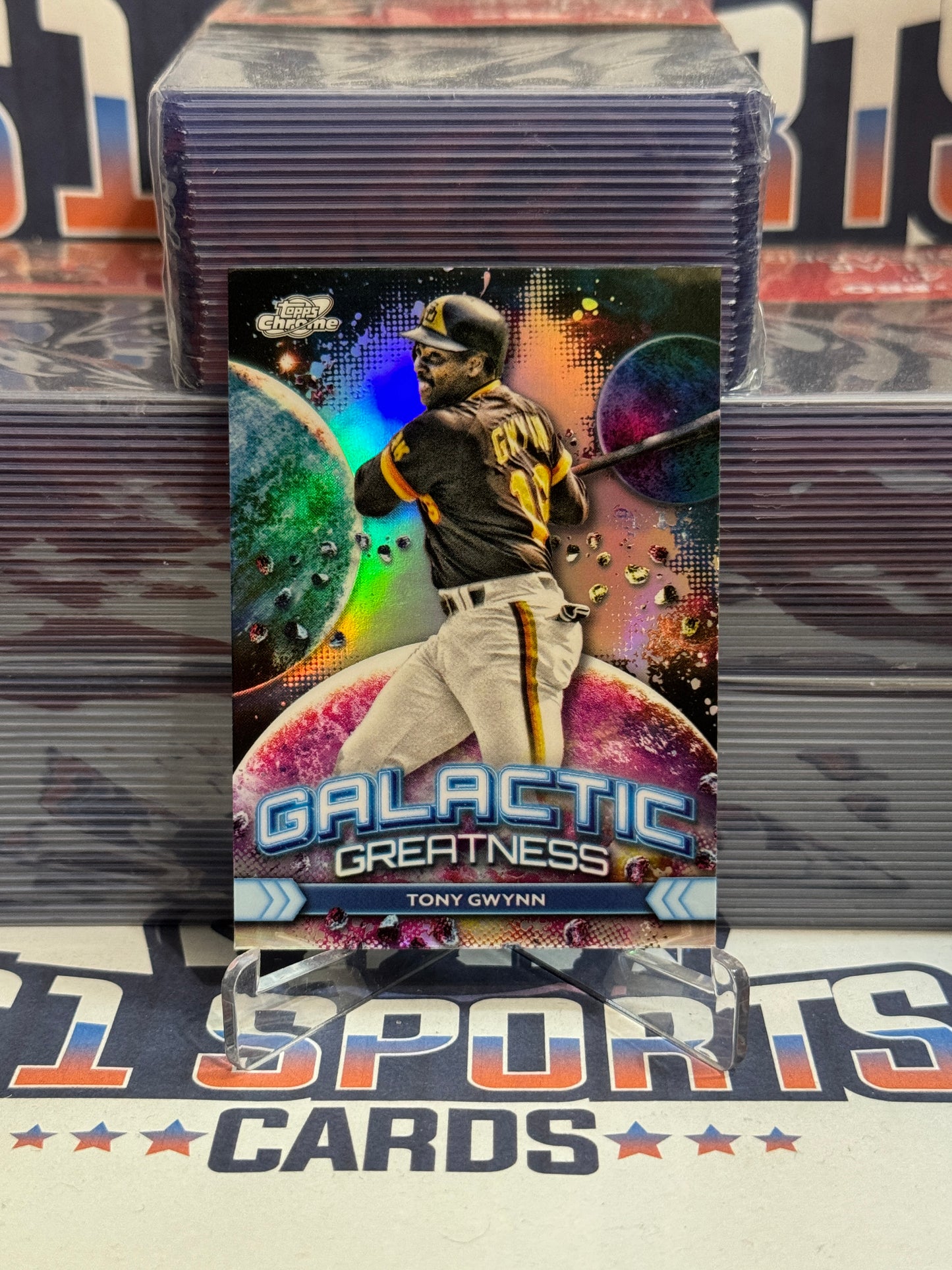 2024 Topps Chrome Cosmic (Galactic Greatness) Tony Gwynn #GG-9