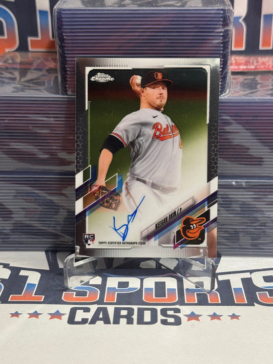 2021 Topps Chrome (Auto) Keegan Akin Rookie #RA-KA