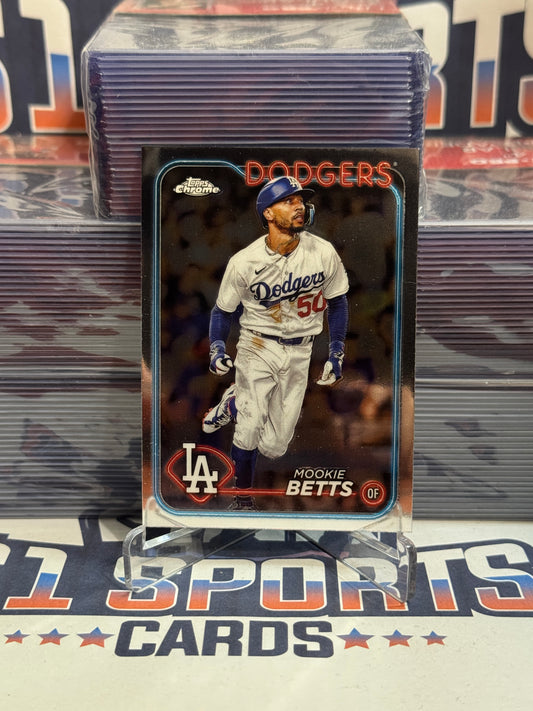 2024 Topps Chrome Mookie Betts #296