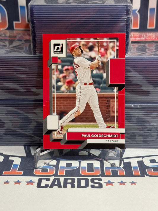 2022 Donruss (Red 496/2022) Paul Goldschmidt #157
