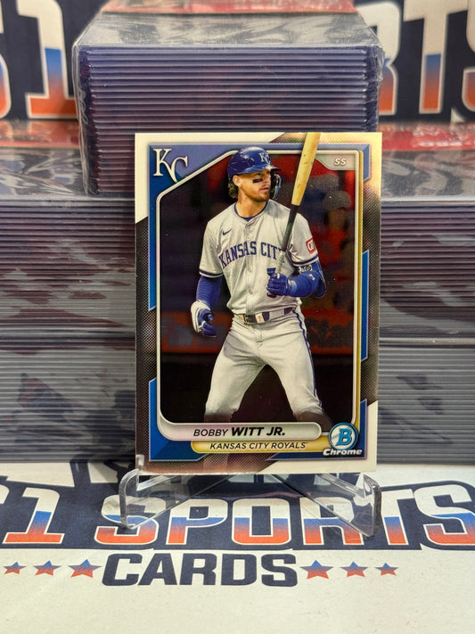 2024 Bowman Chrome Bobby Witt Jr. #1