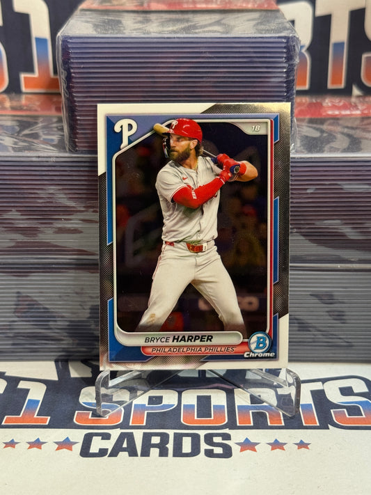 2024 Bowman Chrome Bryce Harper #40