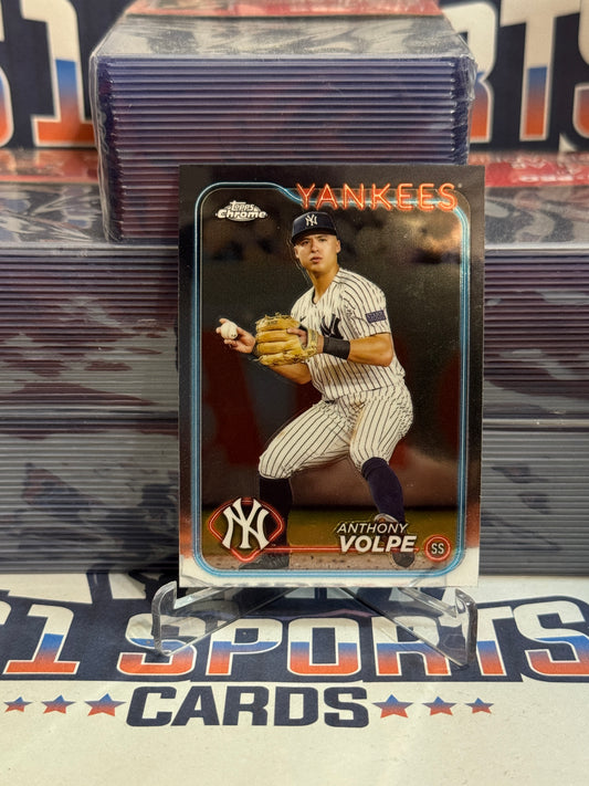 2024 Topps Chrome (2nd Year) Anthony Volpe #236