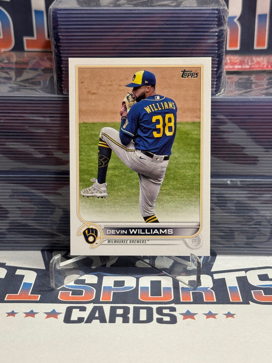2022 Topps (Advanced Stats 65/300) Devin Williams #26