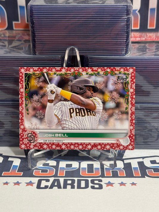 2022 Topps Holiday (Red Foil 40/99) Josh Bell #HW73