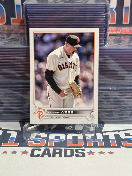 2022 Topps Update (Image Variation) Logan Webb #US9