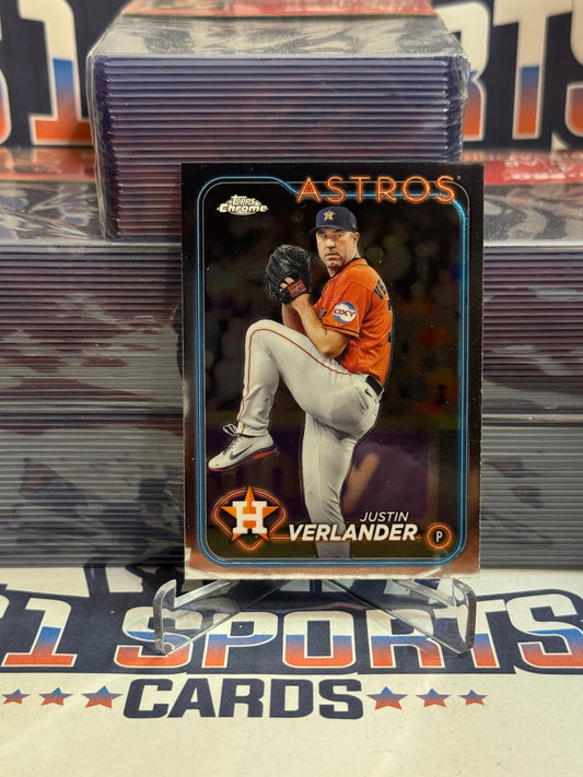 2024 Topps Chrome Justin Verlander #291