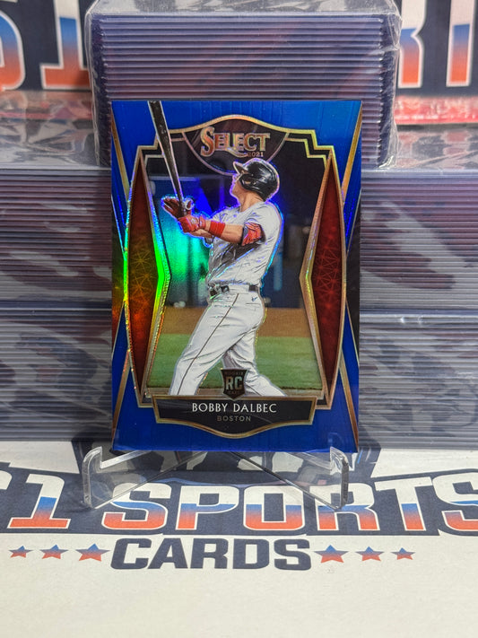 2021 Panini Select (Blue Prizm 52/149) Bobby Dalbec Rookie #102