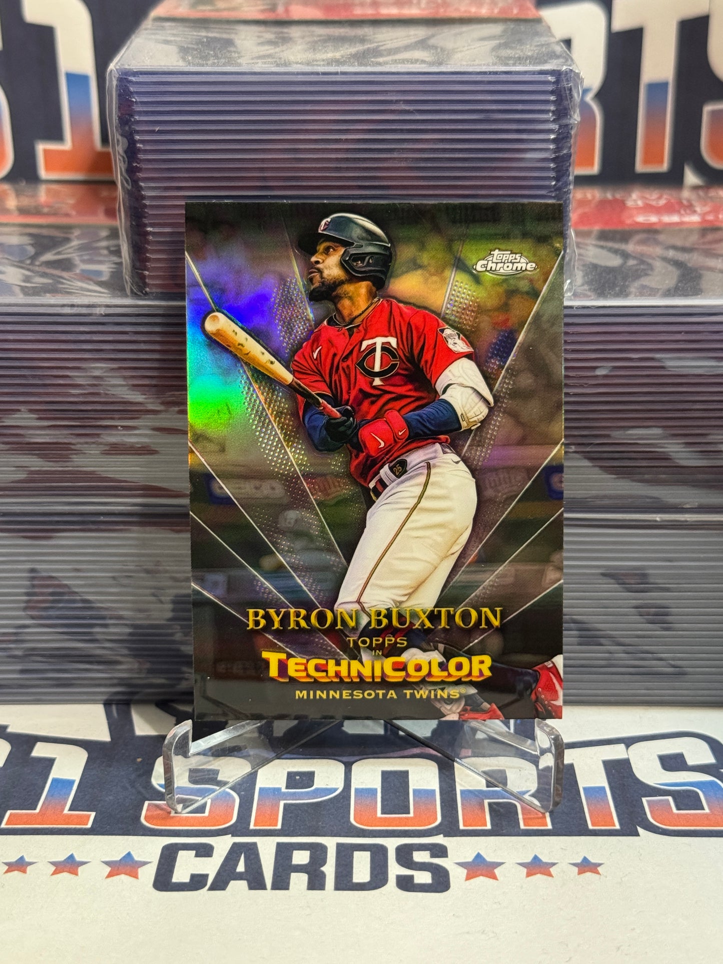 2023 Topps Chrome (TechniColor) Byron Buxton #TT-21