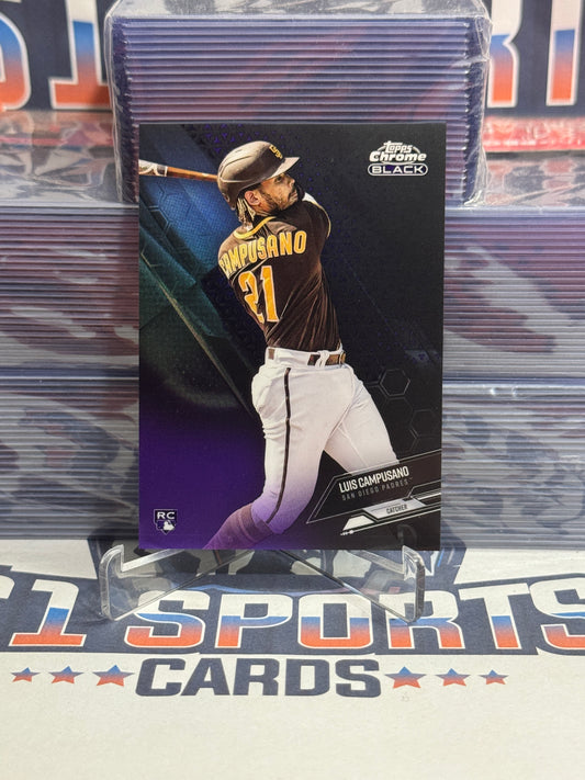 2021 Topps Chrome Black (Purple Refractor 107/150) Luis Campusano Rookie #94