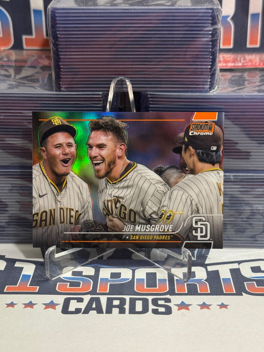 2022 Topps Stadium Club Chrome (Orange Refractor 4/199) Joe Musgrove #264
