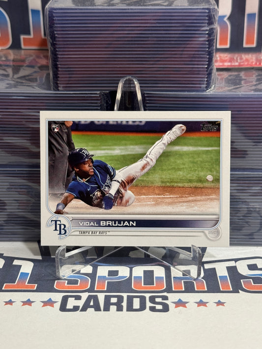 2022 Topps (Image Variation) Vidal Brujan Rookie #25