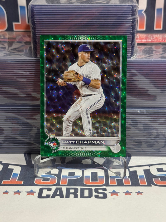 2022 Topps Update (Green Foil 452/499) Matt Chapman #US234