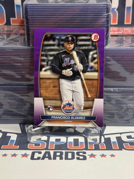 2023 Bowman (Purple 133/250) Francisco Alvarez Rookie #49
