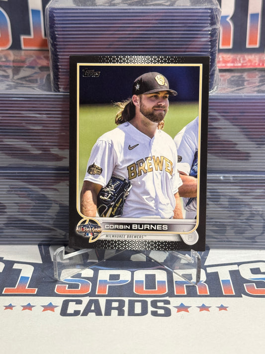 2022 Topps Update (Black, All-Star Game 21/299) Corbin Burns #ASG-40