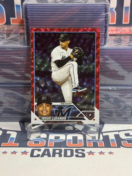 2023 Topps (Red Foil 169/199) Jesus Luzardo #563