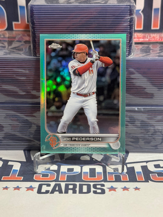 2022 Topps Chrome Update (Teal Refractor 1/250) Joc Pederson #USC5