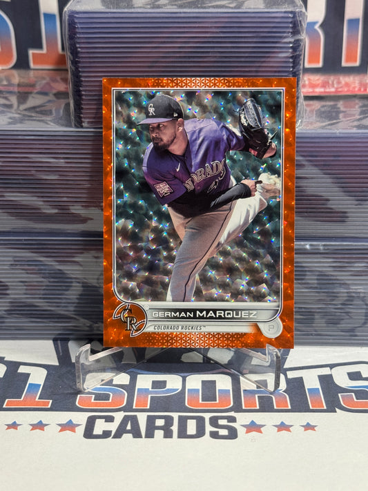 2023 Topps (Orange Foil 190/299) German Marquez #498