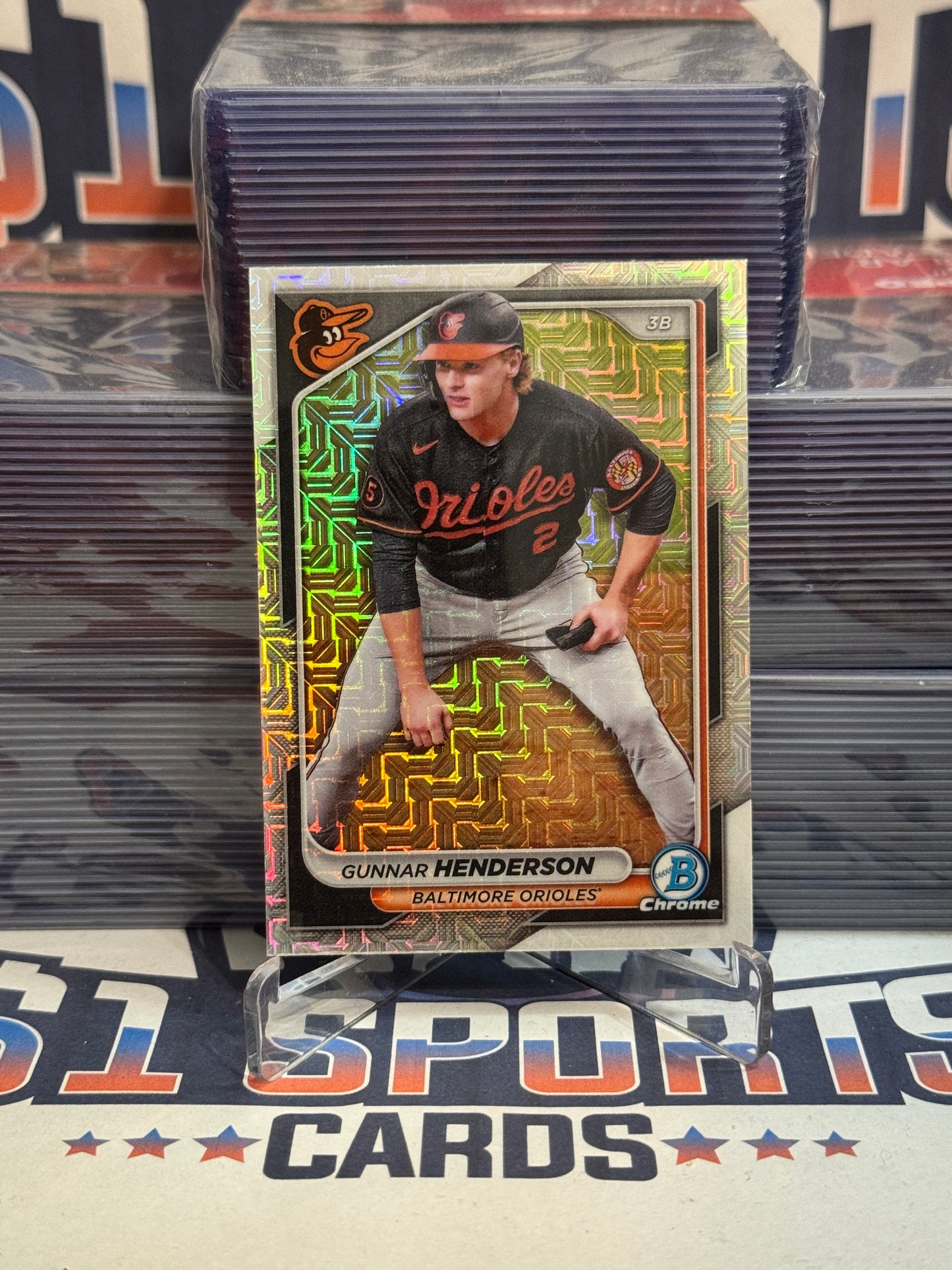 2024 Bowman Chrome (Mega Refractor) Gunnar Henderson #49