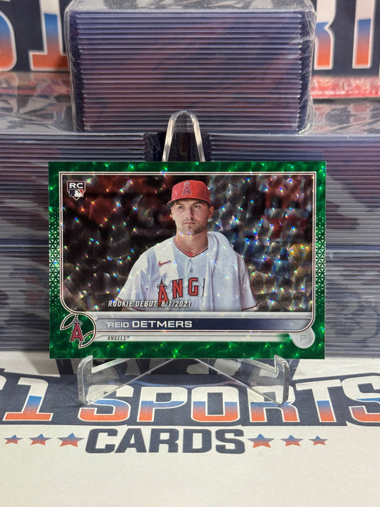 2022 Topps Update (Green Foil, MLB Debut 31/499) Reid Detmers #US62