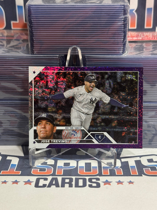 2023 Topps (Purple Foil 315/799) Jose Trevino #373
