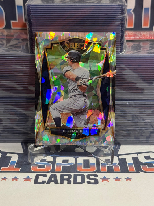 2021 Panini Select (Ice Prizm 14/25) DJ LeMahieu #155