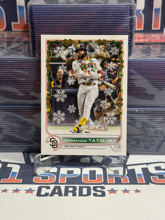 2022 Topps Holiday (Christmas Lights Variation) Fernando Tatis Jr. #HW179