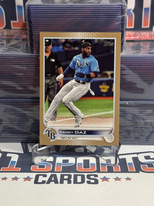 2022 Topps (Gold 496/2022) Yandy Diaz #496