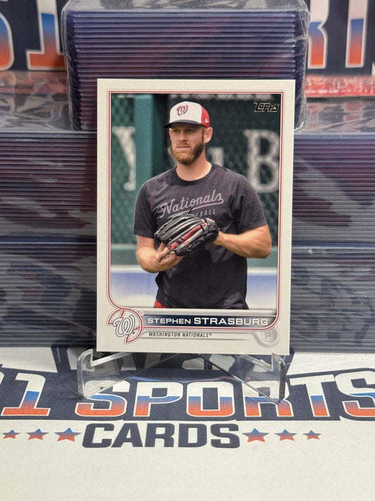 2022 Topps (Image Variation) Stephen Strasburg #492
