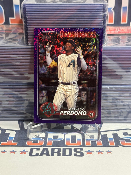 2024 Topps (Purple Foil 124/799) Geraldo Perdromo #41