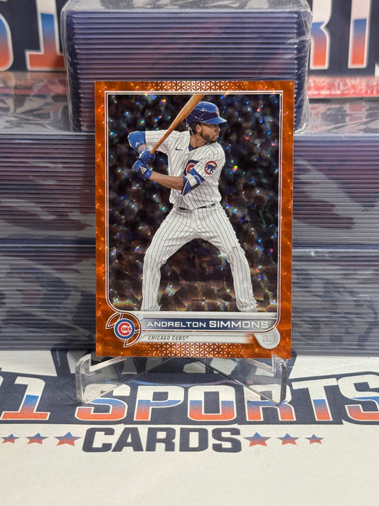 2022 Topps Update (Orange Foil 266/299) Andrelton Simmons #US87