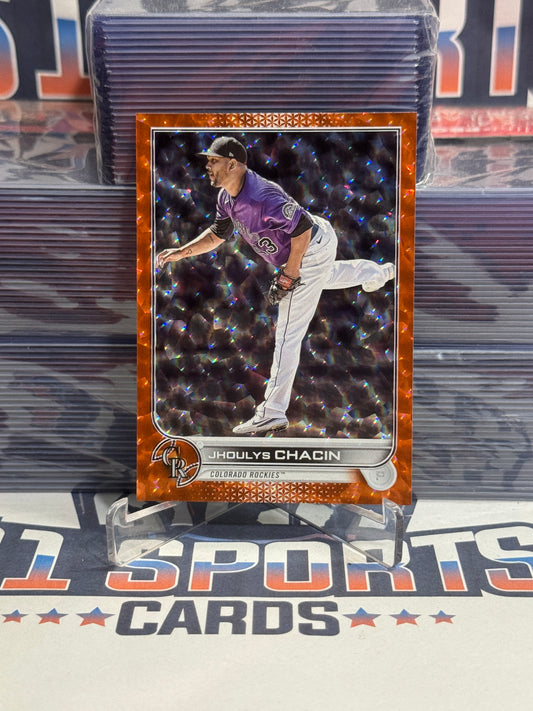 2022 Topps Update (Orange Foil 51/299) Jhoulys Chacin #US40