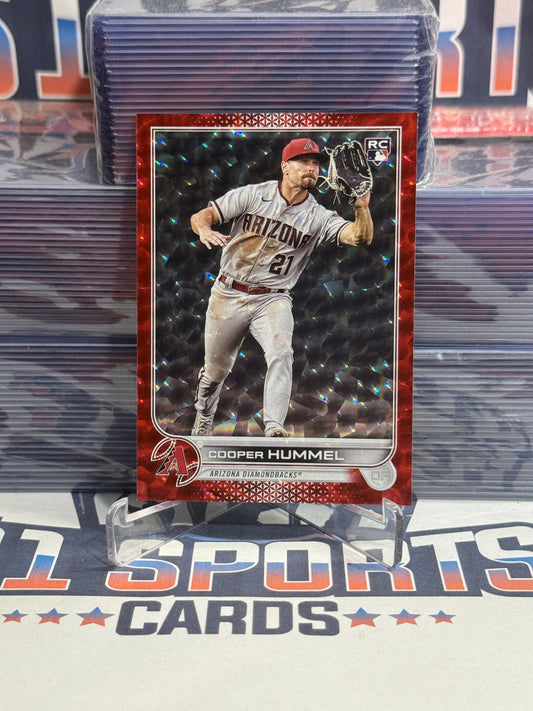 2022 Topps Update (Red Foil 168/199) Cooper Hummel Rookie #US314