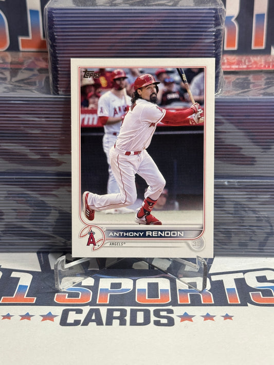 2022 Topps (Advanced Stats 159/300) Anthony Rendon #620
