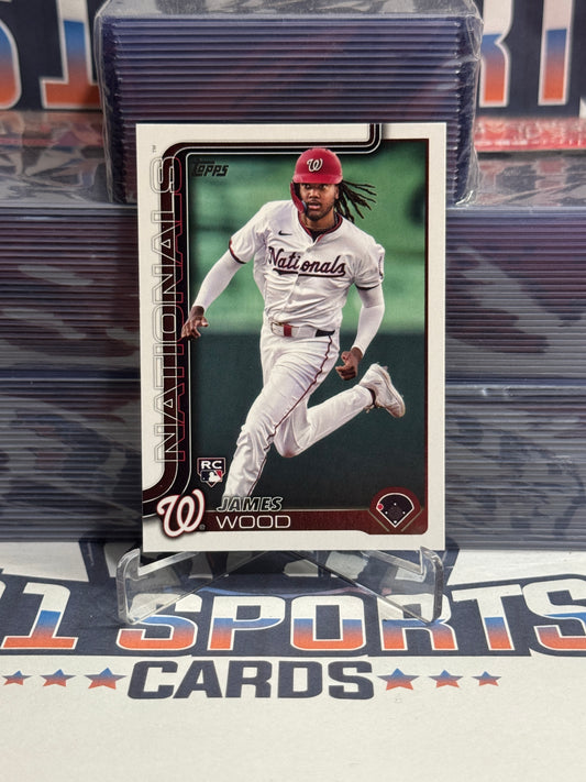 2025 Topps James Wood Rookie #181