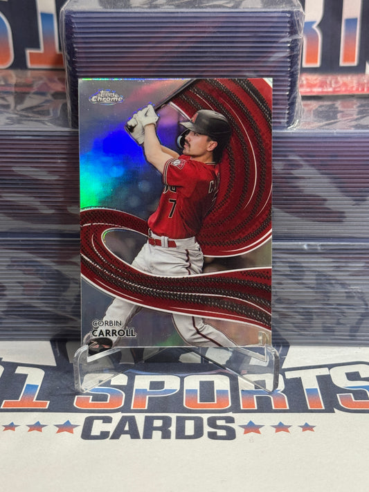 2024 Topps Chrome (Strokes) Corbin Carroll #S-9
