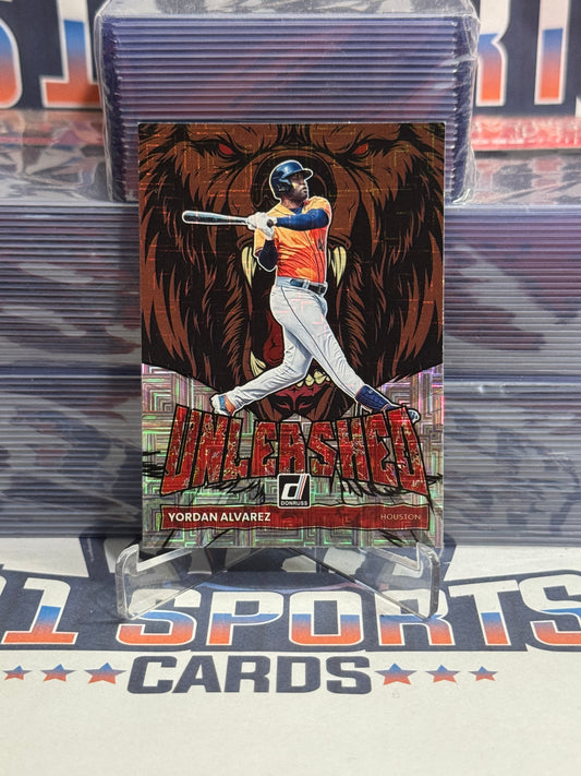 2022 Donruss (Vector, Unleashed) Yordan Alvarez #UL-109