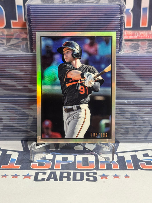 2019 Bowman Heritage Prospects (Chrome Refractor 108/199) Ryan McKenna Rookie #53CP-41