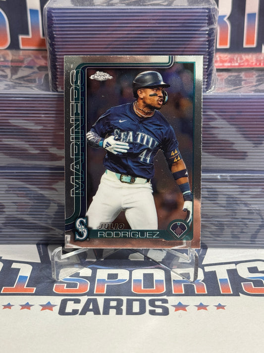 2025 Topps Chrome Julio Rodriguez #261