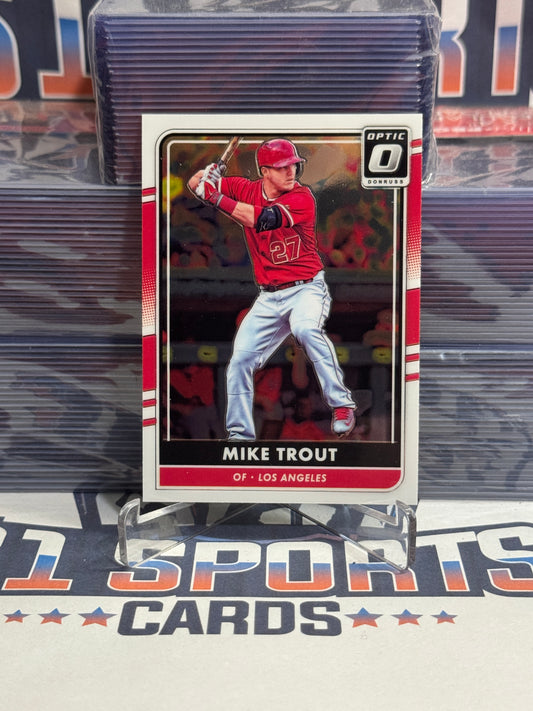 2016 Donruss Optic Mike Trout #89