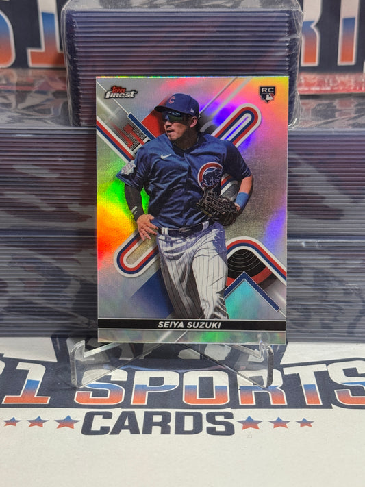 2022 Topps Finest (Refractor) Seiya Suzuki Rookie #41